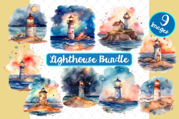 Beautiful Lighthouse Watercolor Bundle Review for Real Embroidery Use