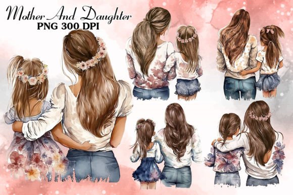 Mother and Daughter Watercolor Clipart: A Designer’s Real-World Embroidery Review