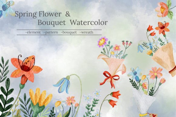 Spring Watercolor Set Bundle Clipart: A Brand Designer’s Practical Review for Local Business Branding
